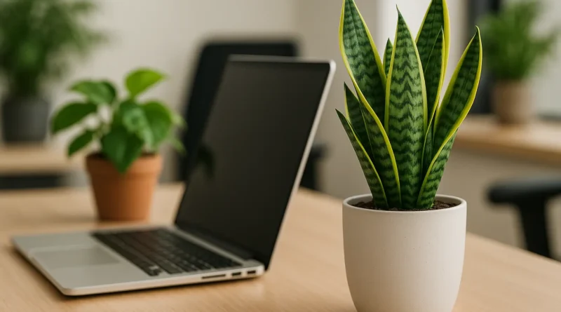 plantas de interior para escritorios y home office 2