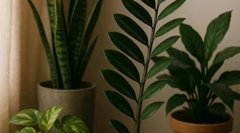 plantas de interior pouca luz
