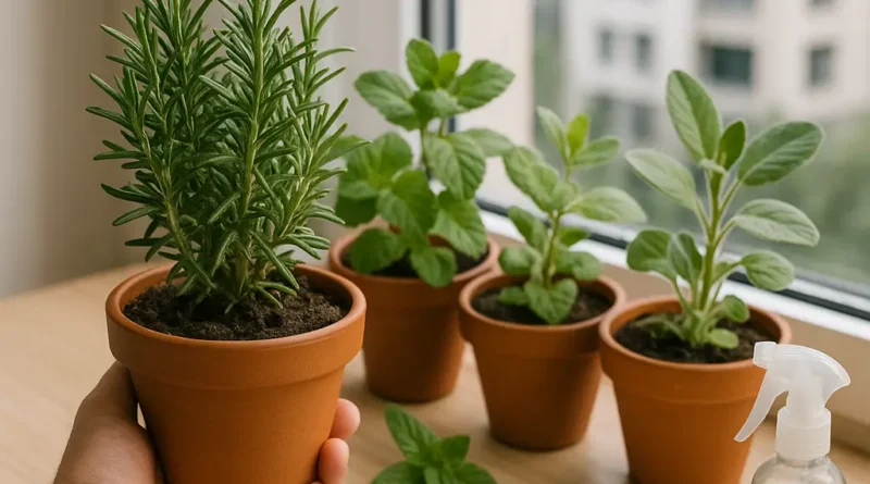 plantas medicinais apartamentos