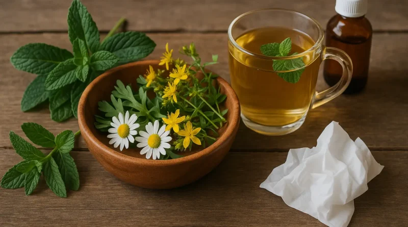 plantas medicinais gripe resfriado