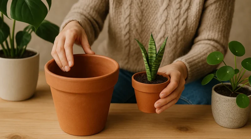 vasos plantas interior